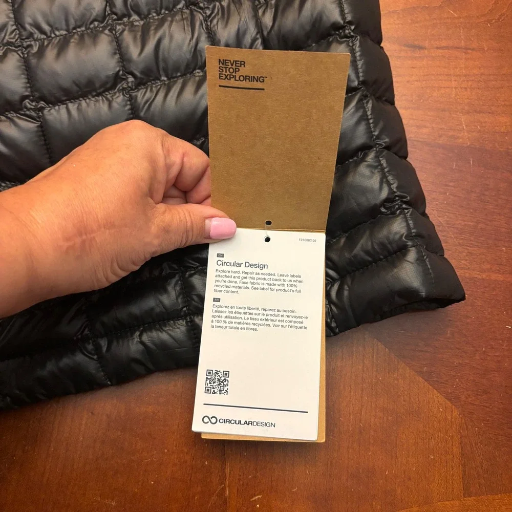 The North Face | ThermoBall Eco‎ Jacket 2.0 | Mens XXL | Black Puffer Full Zip